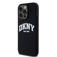 DKNY Apple iPhone 14 Pro DKNY DKHMP14LSNYACH Liquid Silicon MagSafe Hátlap - Fekete tok és táska