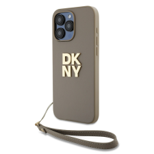 DKNY Apple iPhone 14 Pro Max DKNY DKHCP14XPBSWSE Hátlap - Bézs tok és táska