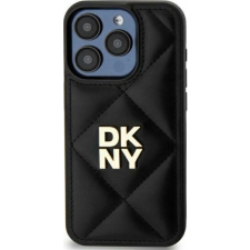 DKNY DKHCP15MPQDSLK Quilted Stack Logo Tok iPhone 15 Plus - Fekete (DKHCP15MPQDSLK) tok és táska