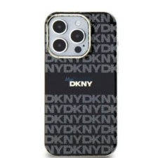 DKNY DKHMN61HRHSEK IML Mono & Stripe MagSafe-kompatibilis tok iPhone 11 / Xr - fekete tok és táska