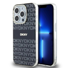 DKNY IML Mono & Stripe MagSafe-kompatibilis tok iPhone 15 Pro Max - fekete tok és táska