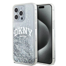 DKNY Liquid Glitter Big Logo tok iPhone 15 Pro Max - fehér tok és táska