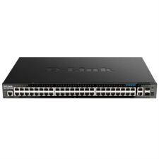 DLINK D-Link DGS-1520-52MP Layer 3 Stackable Smart Managed Switch hub és switch