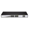 DLINK D-LINK Switch 16x1000Mbps + 4xGigabit kombó SFP Menedzselhető Rackes, DGS-1210-16 (DGS-1210-16) - Ethernet Switch