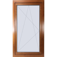 DM 90×150 cm aranytölgy színű bukó-nyíló ablak nyílászáró
