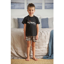 DN Nightwear Best gyerekpizsama, fekete, felirattal 134/140 gyerek hálóing, pizsama