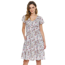 DN Nightwear Diva hálóing, szürke, virágos S hálóing, pizsama