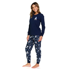 DN Nightwear Mama Bear női pizsama, sötétkék XXL