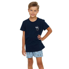 DN Nightwear Stay positive II gyerekpizsama, sötétkék 146/152 gyerek hálóing, pizsama
