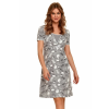DN Nightwear Swan szoptatós hálóing, szürke S