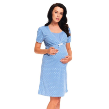 DN Nightwear Sweet Star szoptatós hálóing, kék, csillagos L hálóing, pizsama