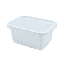  Doboz szögletes tető pp 500-1000 ml party kellék