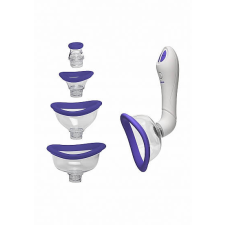Doc Johnson Intimate - vibrációs szívó pumpa szett - lila (4 részes) vibrátorok