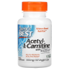Doctor's Best Acetyl-L-Carnitine, acetil-L-karnitin, Biosint Carnitines-al, 500 mg, 60 db, Doctor's Best