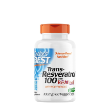 Doctor's Best Trans-Resveratrol 100 mg (60 Veggie Kapszula) vitamin és táplálékkiegészítő