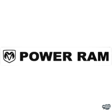  DODGE matrica Power RAM matrica