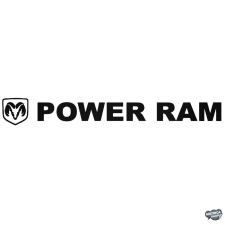  DODGE matrica Power RAM 1 matrica