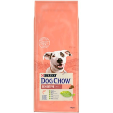  Dog Chow Sensitive száraz kutyaeledel lazaccal 14 kg kutyaeledel