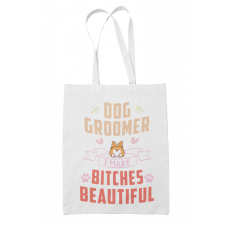 Dog groomer - Vászontáska kézitáska és bőrönd