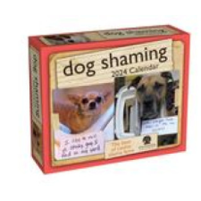  Dog Shaming 2024 Day-to-Day Calendar – Pascale Lemire,dogshaming.com naptár, kalendárium
