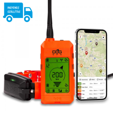  Dog Trace DOG GPS X30 Műholdas GPS nyomkövető  - kiképző modul nélkül nyakörv, póráz, hám kutyáknak