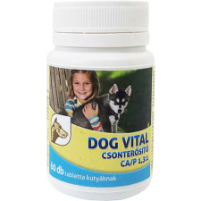 DOG VITAL csonterősítő tabletta Ca/P 1,3:1 60db vitamin, táplálékkiegészítő kutyáknak