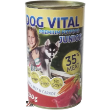  Dog Vital Junior konzerv Beef&amp;carrot 1240gr kutyaeledel