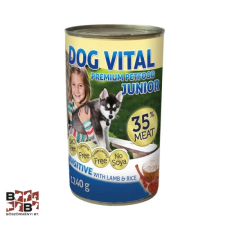  Dog Vital Junior konzerv lamb&amp;rice 1240gr kutyaeledel