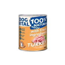 DOG VITAL konzerv 100% Natural Soft Paté Turkey - pulyka 400g kutyaeledel