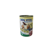  Dog Vital konzerv rabbit&heart – 415 g kutyaeledel