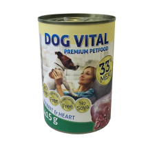 DOG VITAL Rabbit & Heart 415g kutyaeledel