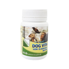 DOG VITAL szőr - és bőrtápláló biotinnal 60db vitamin, táplálékkiegészítő kutyáknak