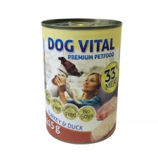 DOG VITAL Turkey & Duck 415g kutyaeledel
