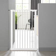  DogSpace Bonie extra magas kutya korlát 105 cm, fém, fehér kutyafelszerelés