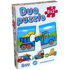 Dohány-Toys Bébi Duo puzzle munkagépekkel Dohány-Toys puzzle, kirakós