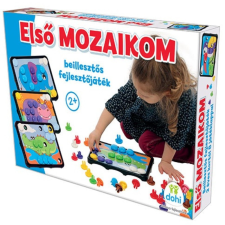 Dohány Toys Első Mozaikom Beillesztős Fejlesztőjáték - Dzsungel Állatai kreatív és készségfejlesztő