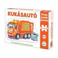 Dohány Toys Óriás padló puzzle kukásautó puzzle, kirakós