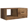  Dohányzóasztal Antik Fa 90 x 50 x 37 cm Szerelt Fa