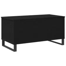  Dohányzóasztal Fekete tölgy 90 x 44,5 x 45 cm Faanyag bútor