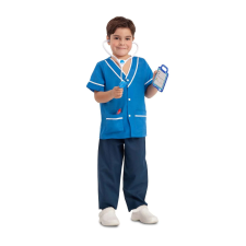 Doktor jelmez tartozékokkal 3-5 éves gyerekeknek 110 - 116 cm jelmez