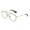 Dolce & Gabbana DG1353 1311 Gold/Matte Black Demo Lens szemüveg