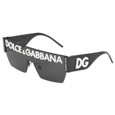Dolce & Gabbana DG2233 01/87 BLACK DARK GREY D&G LOGO napszemüveg