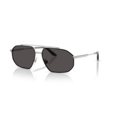 Dolce & Gabbana DG2328 132487 SILVER/MATTE BLACK DARK GREY napszemüveg