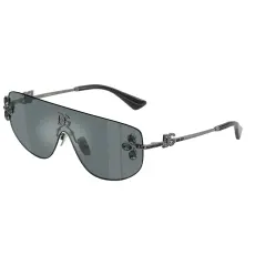Dolce & Gabbana DG2333B 12866G Dark Gunmetal Grey Mirror Black napszemüveg