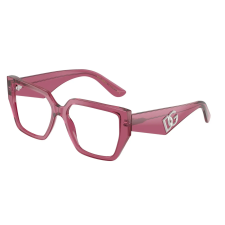 Dolce & Gabbana DG3373 3211 Transparent Bordeaux Demo Lens szemüveg szemüvegkeret