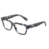 Dolce & Gabbana DG3383 3392 Havana Blue Demo Lens szemüveg