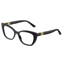 Dolce & Gabbana DG3398 501 Black Demo Lens szemüveg szemüvegkeret
