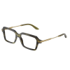 Dolce & Gabbana DG3401 3447 Striped Olive Demo Lens szemüveg