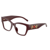 Dolce & Gabbana DG3435B 3091 Bordeaux Demo Lens szemüveg