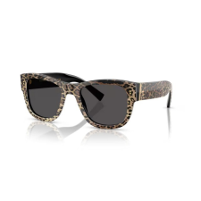 Dolce & Gabbana DG4338 316387 TOP LEO ON BLACK DARK GREY napszemüveg napszemüveg
